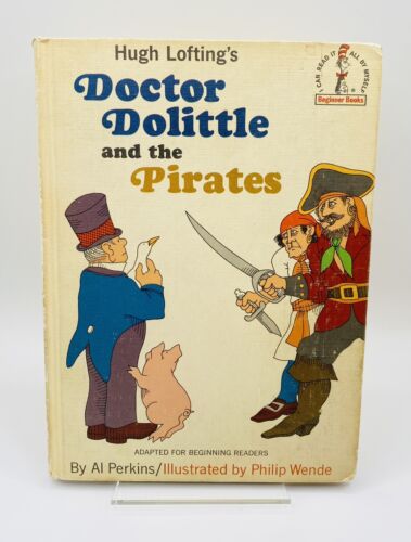 Hugh Lofting’s Doctor Dolittle and the Pirates Hardcover by Al Perkins Vintage