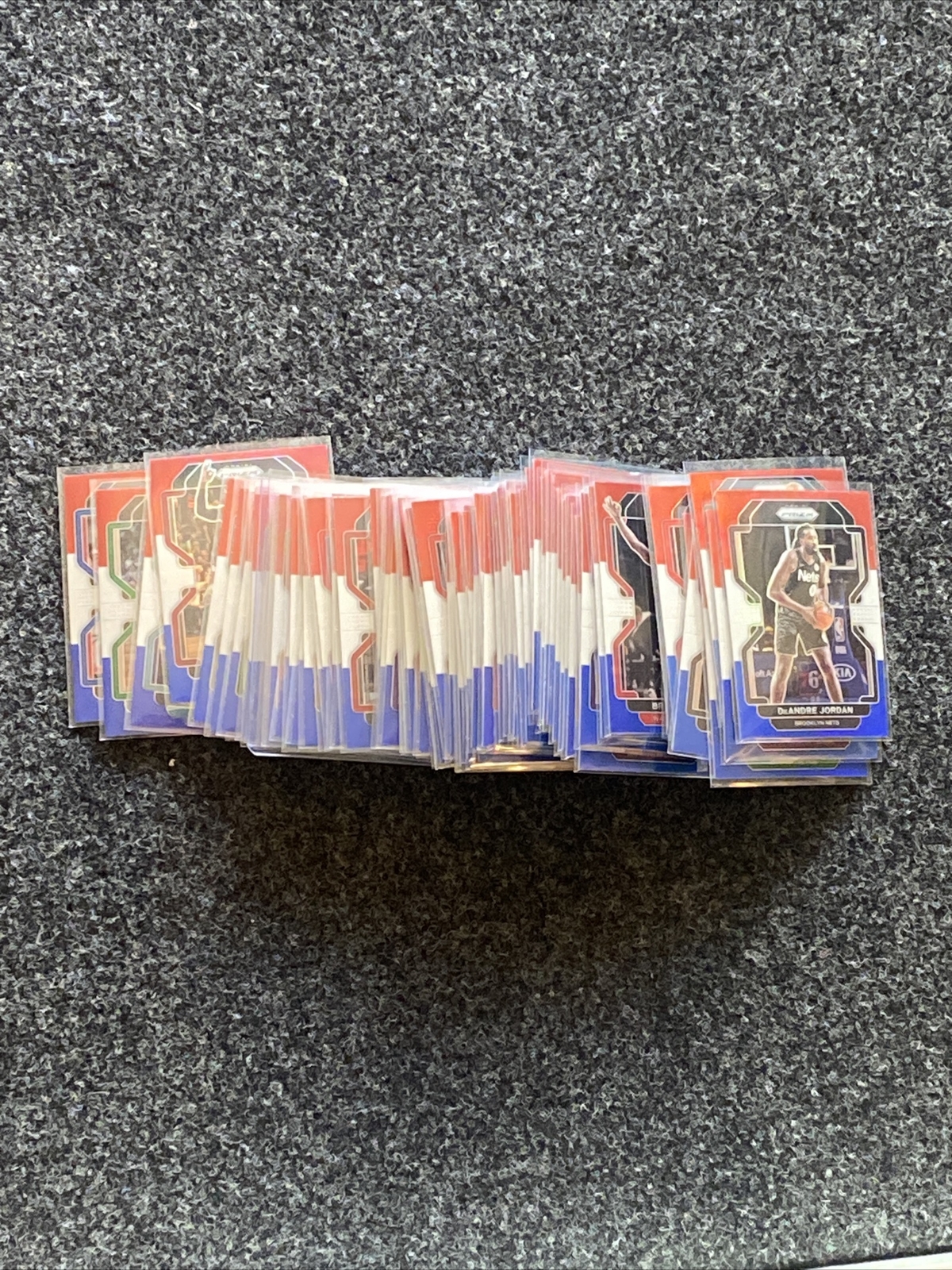 2021-22 Prizm NBA Basketball RWB Red White & Blue **You Pick** Discounts on 2+!