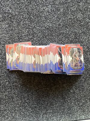 2021-22 Prizm NBA Basketball RWB Red White & Blue **You Pick** Discounts on 2+!