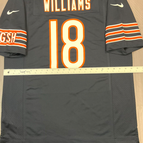 New Nike Caleb Williams Chicago Bears Navy NFL Game Jersey Men's Sz L $130 - Picture 11 of 12