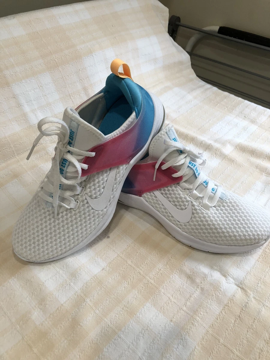 Nike Air Max Bella TR 2 Women Running Shoes Blue Pink Size 8.5 eBay