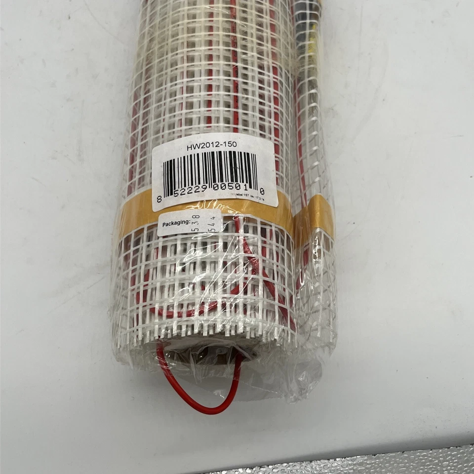 Heatizon Systems Heatwave Mat Floor Heating HW2012-150 15SqFt 120v 180w 9’x20” - Image 4 of 4