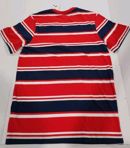 Nike Sportswear Camiseta Manga Corta Rayas Roja/Azul Marino Para Hombre Talla M NUEVA DO6162-657 - Imagen 2 de 8
