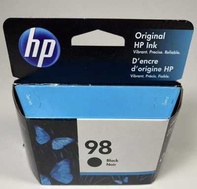 Genuine HP 98 Black Printer Ink Cartridge HP DeskJet C9364WN Exp: 2022 NEW!!! 829160708447 | eBay