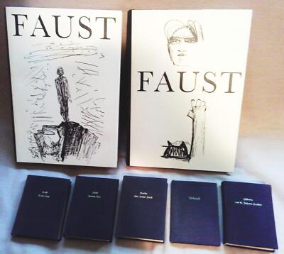 J.W.v. Goethe: FAUST (2 Bände) + 5 Midibücher
