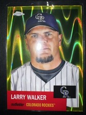 Larry Walker Yellow Ray Wave /250 2022 Platinum Anniversary 