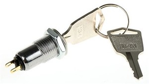 Metal Security Key Switch Lock Keys 2 Position SPST Power Lock On//Off