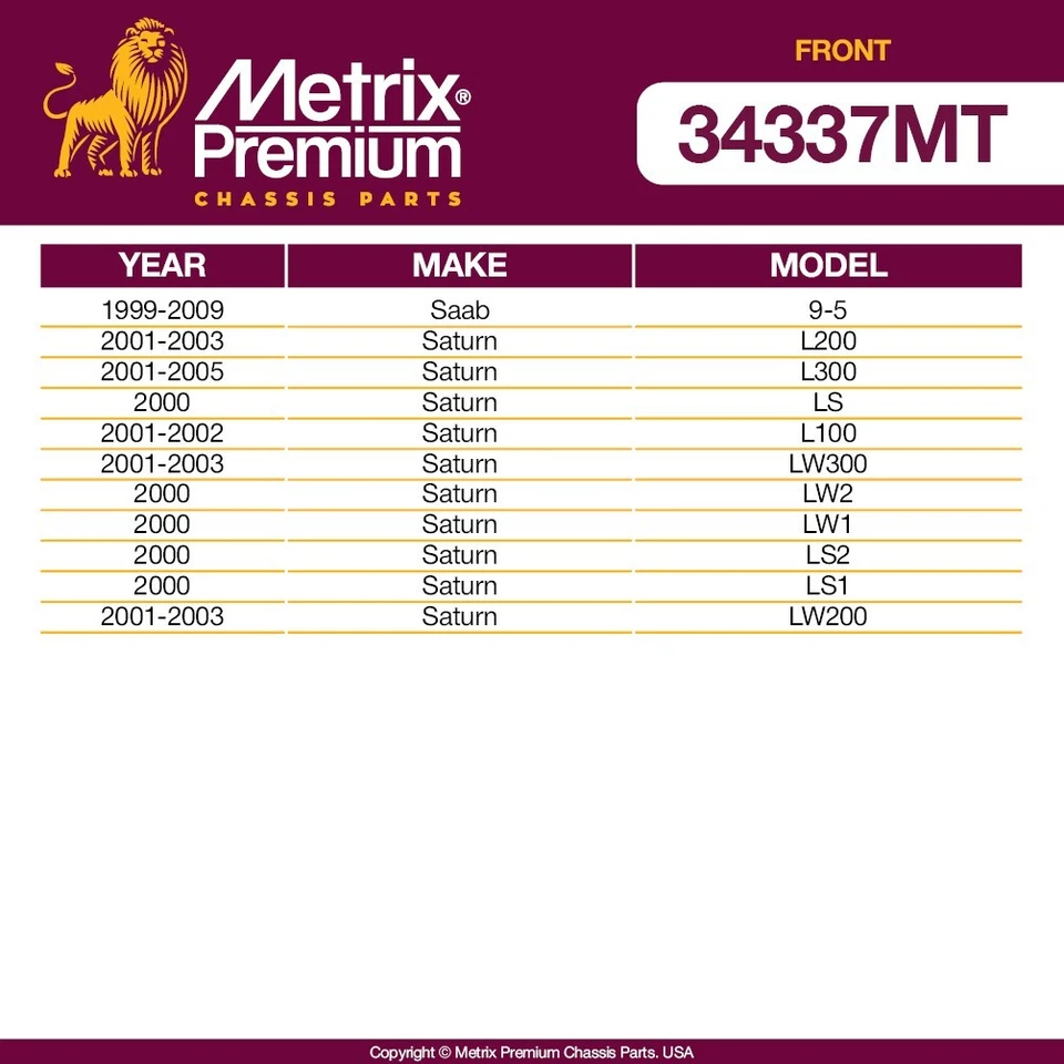 Barra estabilizadora delantera para Saab 9-5 Chevy Corsa Tornado Meriva Saturn L300 L200 Foto 2 de 4