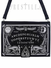 Restyle Ouija Board Gothic Witch Occult Spirit Alchemy Planchette Handbag Purse