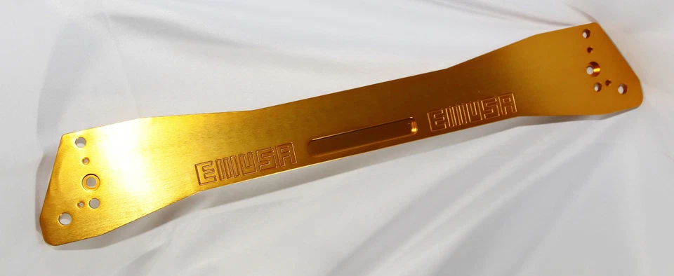 Brazo de control inferior trasero + barra de amarre + barra de subchasis DORADO para 92-95 Civic 93-97del Sol Foto 4 de 4