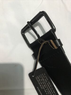 Linea Pelle Collection Black Leather Belt Size S | eBay display picture 1