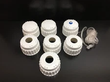 BioTek Microplate Washer Waste Bottle Caps Lids Nalgene Lot