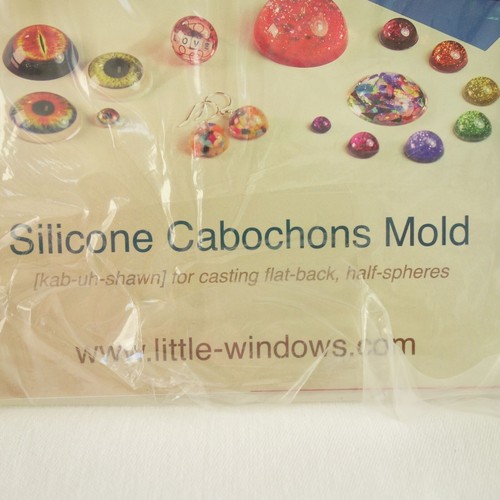 Silicone Cabochons Mold Casting Flat-Back & Half-Spheres Resin Jewelry Making - Picture 2 of 9