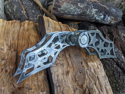 Barbeque Pit Hinge custom star - Picture 3 of 10