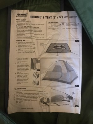 Coleman Sundome Camping Tent | 2 Person, 7' x 5', Orange + Gray | eBay Coleman Sundome Camping Tent | 2 Person, 7' x 5', Orange + Gray | eBay