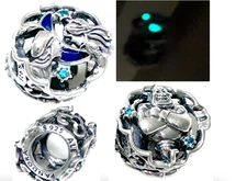 Pandora Disney Aladdin Princess Jasmine & Genie Glow-in-the-dark Charm 792349C01