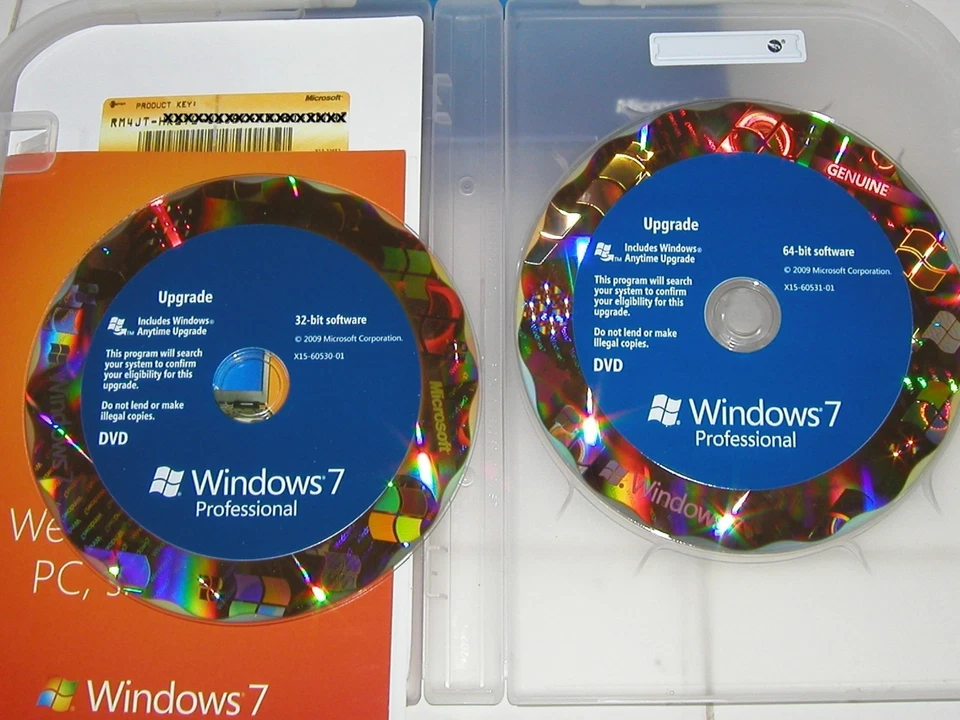 Microsoft Windows 7 Professional Upgrade 32 Bit und 64 Bit DVD MS WIN PRO = EINZELHANDEL - Bild 3 von 4