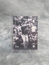 2025 Topps Black & White Base Matt Shaw #047 Rookie Card RC Chicago Cubs B&W