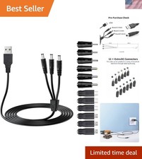 Universal 12-in-1 Dog Shock Collar Charger Cable - Fast Versatile Power Sol...