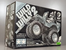 New Tamiya 1/10 Wild Willy 2 Wheelie "Chrome Metallic Special Edition" # 49337