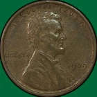 1909-VDB Lincoln Wheat Cent Extremely Fine XF Coin #37530