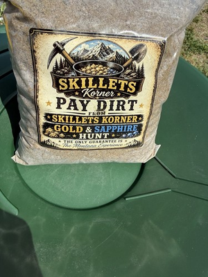 #ad Montana Sapphire Dirt Bag Real Montana Sapphires amp; Gold Pay Dirt $25.00