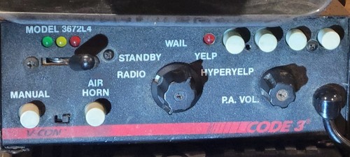 Radio Motorola Astro XTL5000, code 3 PSE 100, code 3 Deckblaster - Photo 3/18