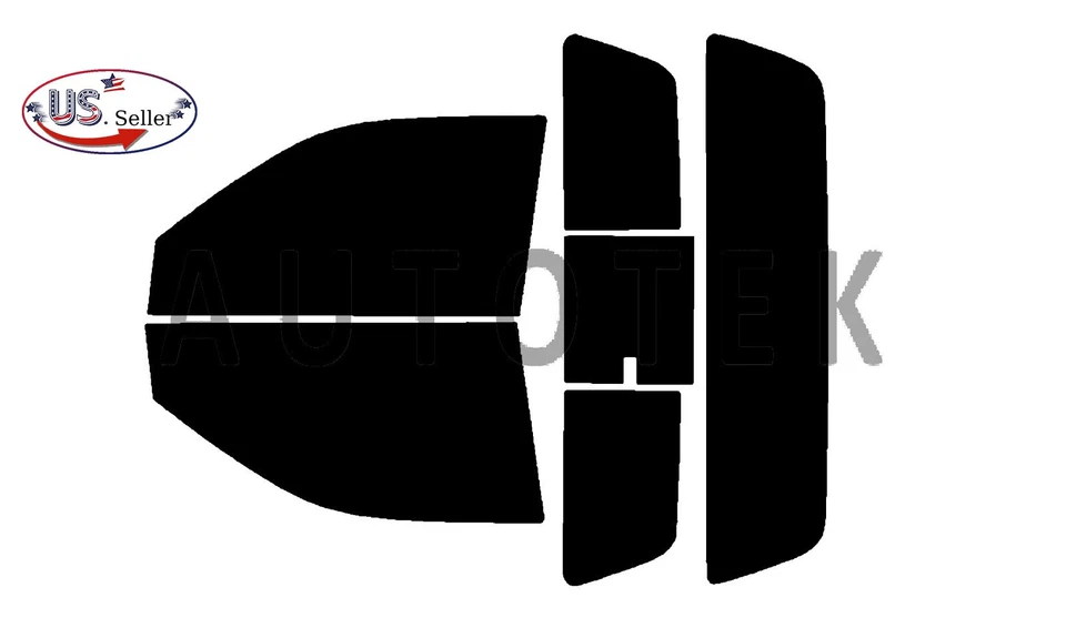 Película de ventana precortada para todos los lados para Chevrolet Colorado cabina estándar 2004-2012 tinte Foto 2 de 4