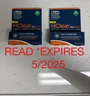 READ Lot 2 HClear for Him Genital Herpes Symptoms Multi-Symptom SEALED