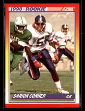1990 Score Darion Conner #643 Rookie