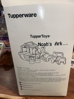 Tupperware Toys Noah s Ark Toy Set, for Children 2+ : New in box, Complete