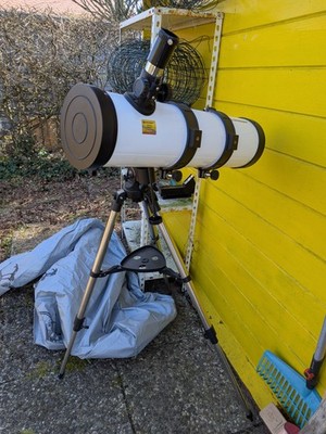BRESSER Pegasus 130/650 EQ3 Spiegelteleskop mit Zubehör Teleskop 