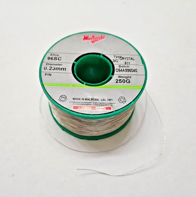 Multicore / Loctite Crystal 511 96SC  0.23MM or .009''  Solder Wire
