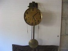 Mécanisme horloge ancien Junghans années 1920 carillon 8 marteaux balancier