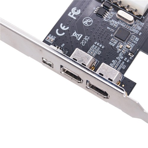 Carte de Capture Vidéo PCI-E 1X 1394 4 Ports DV Carte Firewire 800/400/2008128 - Photo 4/6