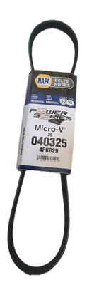 #ad 25 040325 Napa Power Series Micro V Serpentine Belt Free Shipping 4PK829 $13.95