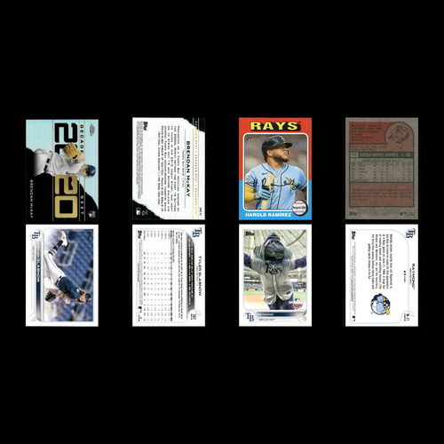 Tampa Bay Rays Lot 25 Baseball Cards Topps Chrome Update Decades Next NM MLB - Picture 3 of 9