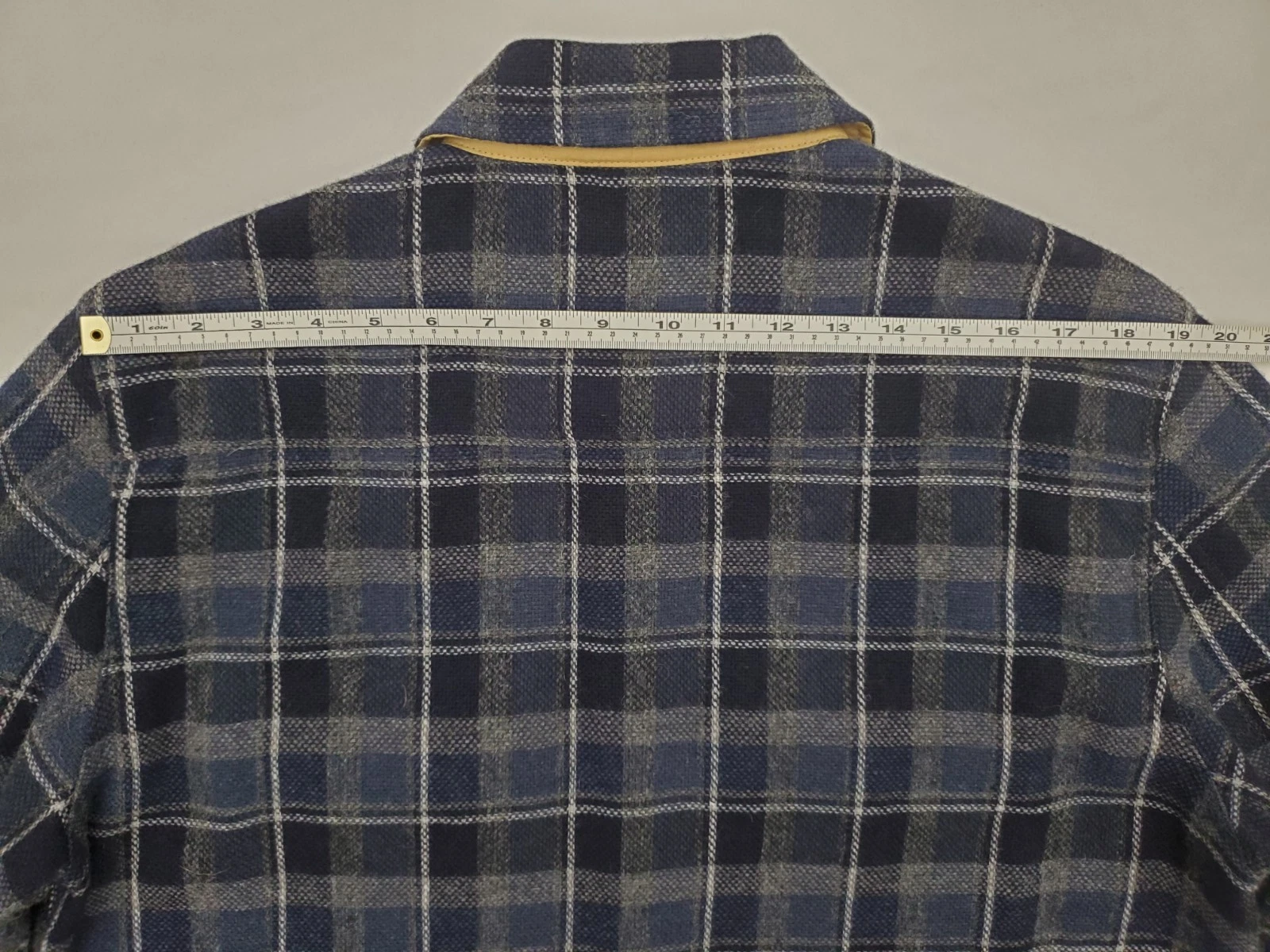 Todd Snyder Plaid Wool Utility Overshirt Jacket Size L Made in Portugal NWOT - product detail image 22