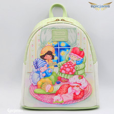 Loungefly Strawberry Shortcake Slumber Party Mini Backpack New