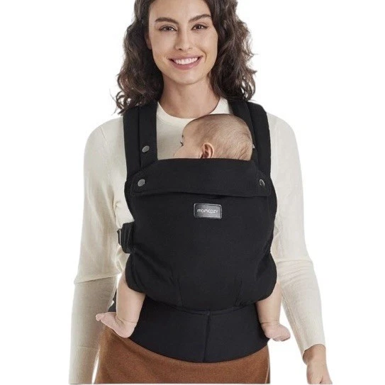 Momcozy Baby Carrier Ergonomic Cozy and Lightweight Carrier for 7-44lbs, Black