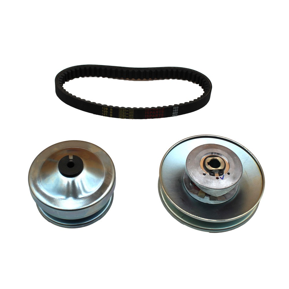 Go Kart Torque Converter, Drive Belt, Driven Clutch fits Coleman