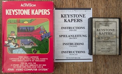 Keystone Kapers - Atari 2600 VCS - Originalverpackt & Komplett!