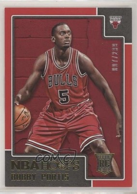 2015-16 Panini NBA Hoops Rookies Red 7/299 Bobby Portis #275 Rookie RC 0b9