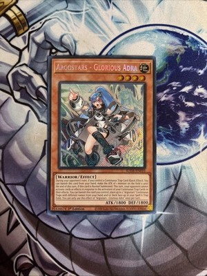(SUDA) Yugioh Argostars - Glorious Adra SUDA-EN010 Secret Rare 1st Edition VLP