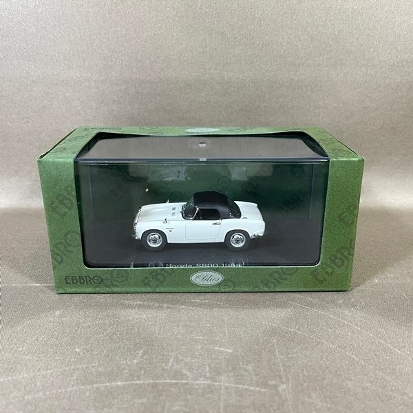ミニカーEBBRO Honda S800 1966 ホワイト 43/1 Ebbro 1/43 Honda