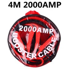 4M Heavy Duty Jump Leads 2000AMP Car Van Battery Starter Booster Cables Jumper~