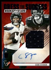 2024 Rookies & Stars Dress For Success Cade Stover Rookie Auto #DFS-CSR