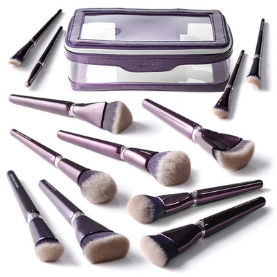 DEFECTIVE with box Anisa Beauty Brush Set  Complete Face and Eye Collect G3D