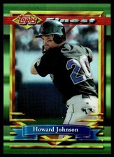 1994 Topps Finest Refractors Howard Johnson Colorado Rockies #374