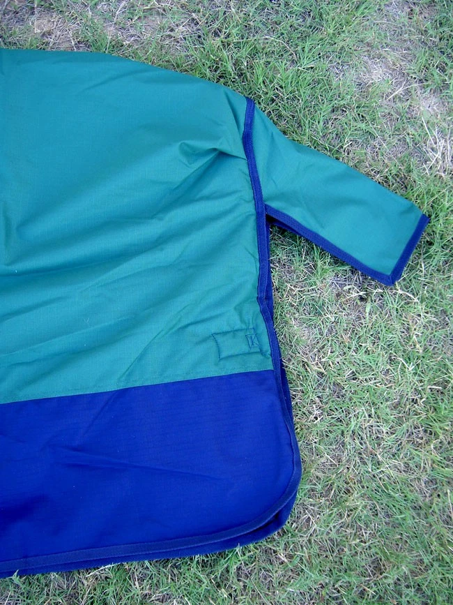 MANTA 78" 1000D Turnout Impermeable Caballo Pesado Invierno Abrigo Verde Azul Marino 6123 Foto 3 de 4